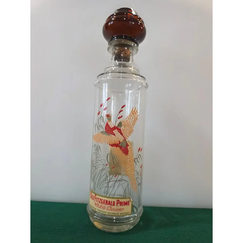 Cabin Still Sportsman Collection Glass Wildlife Decanters Phesants